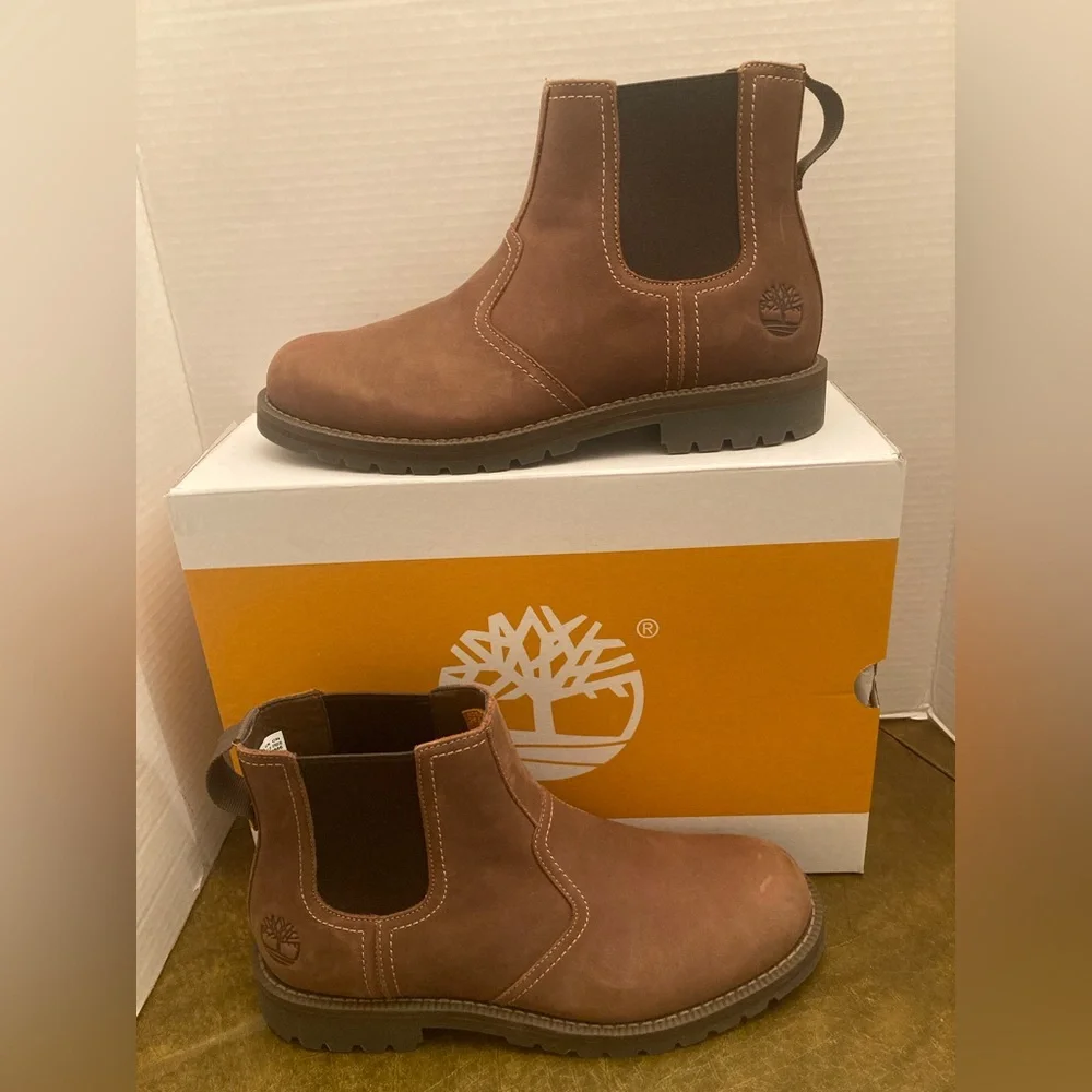 Timberland  Brown Chelsea Boots